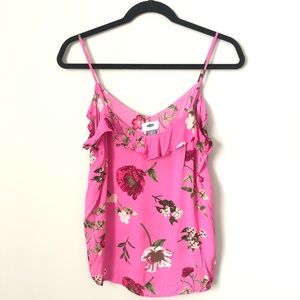 Old Navy Pink Floral Tank